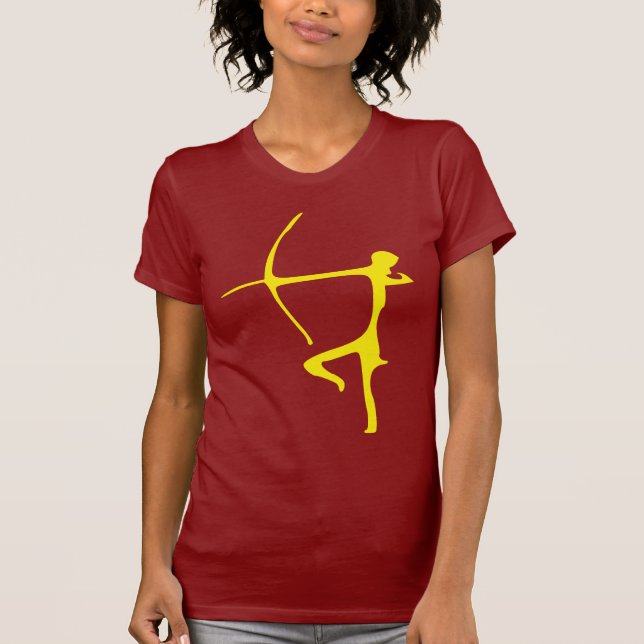Camiseta amarilla de Archer (Anverso)