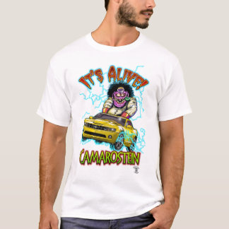 Camiseta amarilla de Chevy Camaro SS