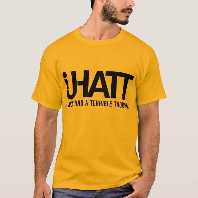 Camiseta amarilla de IJHATT (Anverso)