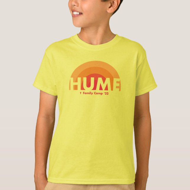 Camiseta amarilla del equipo de niños (Anverso)