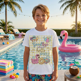 Camiseta Amarilla Hello Pool Party Caro
