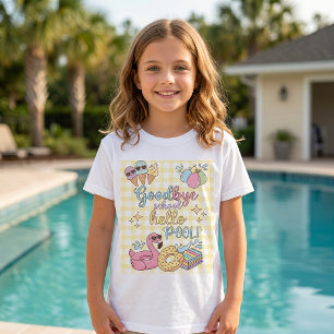 Camiseta Amarilla Hello Pool Party Caro