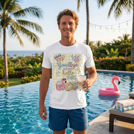 Camiseta Amarilla Hello Pool Party Caro