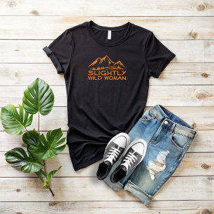 Camiseta amarilla negra para amantes de los viajes