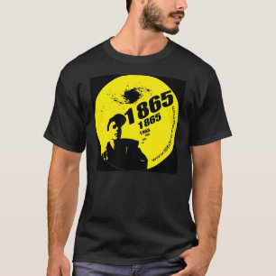 Camiseta Amarillo 1865 en negro