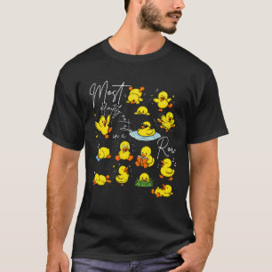 Camiseta Amarillo Amante del Pato Definitivamente No Todo e