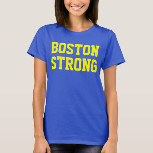 Camiseta Amarillo azul fuerte de Boston
