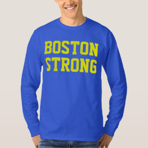 Camiseta Amarillo azul fuerte de Boston