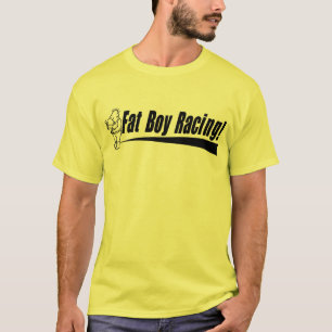 Camiseta Amarillo básico que compite con T de Fatboy