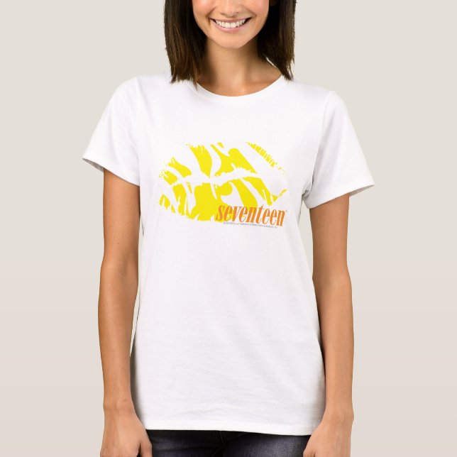 Camiseta Amarillo cebra (Anverso)