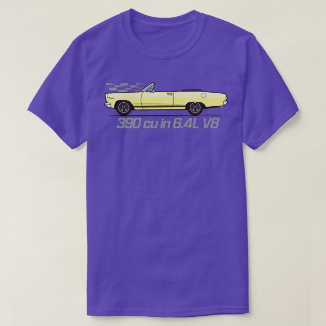Camiseta Amarillo convertible (Diseño del anverso)