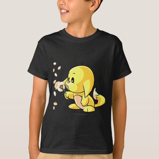 Camiseta Amarillo de Kacheek (Anverso)