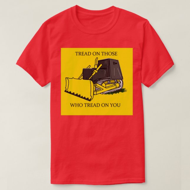 Camiseta Amarillo de Killdozer  (Diseño del anverso)