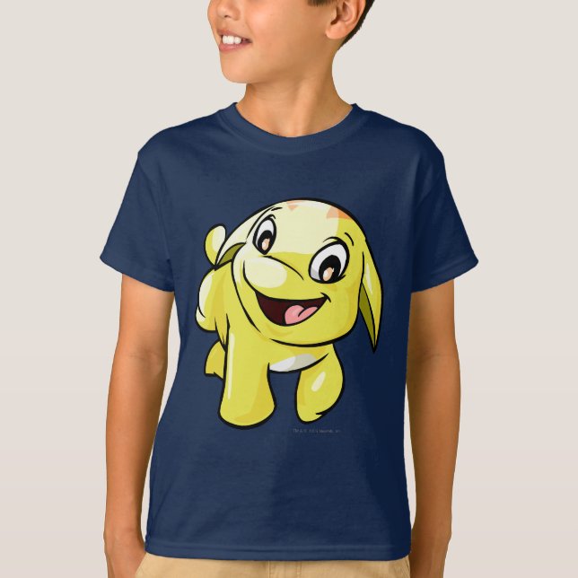 Camiseta Amarillo de Poogle (Anverso)