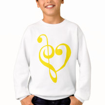 Amarillo del corazón musical