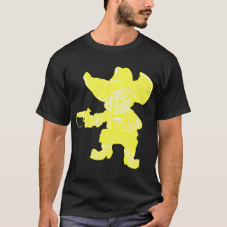 Camiseta Amarillo del vaquero