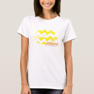 Camiseta Amarillo del zigzag