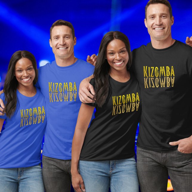 Camiseta Amarillo dorado de Kizomba (Subido por el creador)
