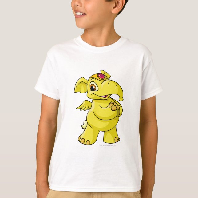 Camiseta Amarillo elefante (Anverso)