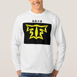 Camiseta amarillo en negro