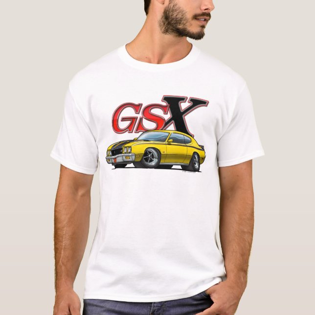 Camiseta Amarillo GSX (Anverso)