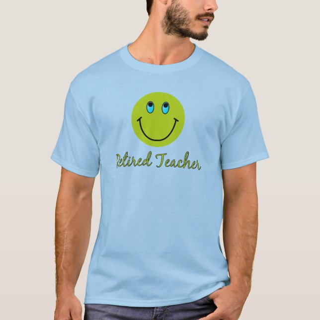 Camiseta AMARILLO jubilado del profesor (Anverso)