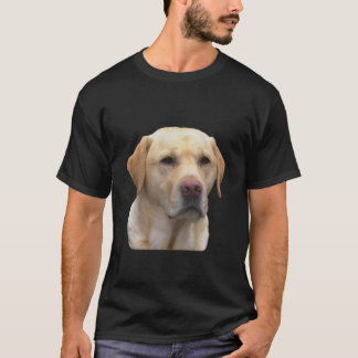 Camiseta Amarillo Lab fiel amigo familia amigos retro