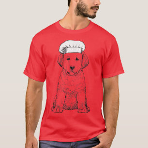 Camiseta Amarillo Labrador Recuperador Lab Perro Cocinar Ch