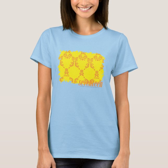 Camiseta Amarillo-Naranja de Damasco 2 (Anverso)