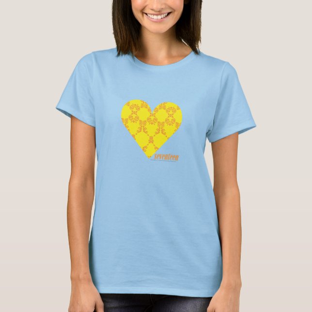 Camiseta Amarillo-Naranja de Damasco 4 (Anverso)