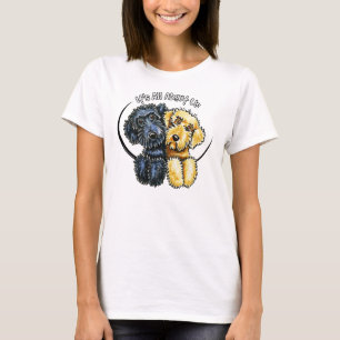 Camiseta Amarillo negro IAAU de Labradoodles