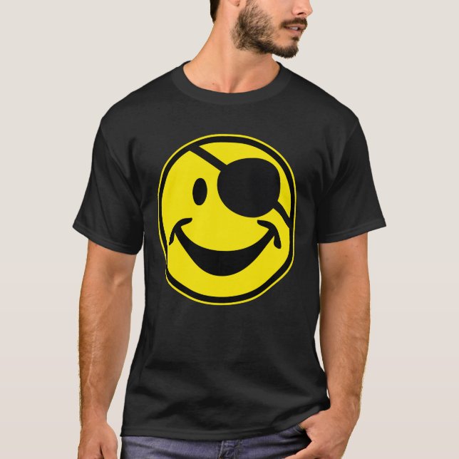 Camiseta Amarillo pirata + tu trasero. e ideas (Anverso)