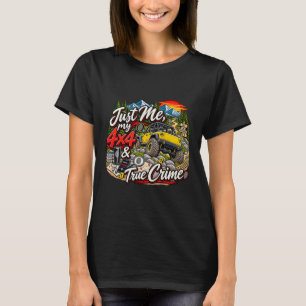 Camiseta Amarillo_Solo Yo, Mi 4x4 y Crimen Real