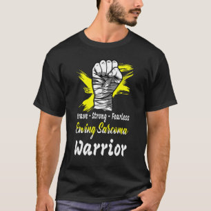 Camiseta Amarillo valiente valiente valiente intrépido guer