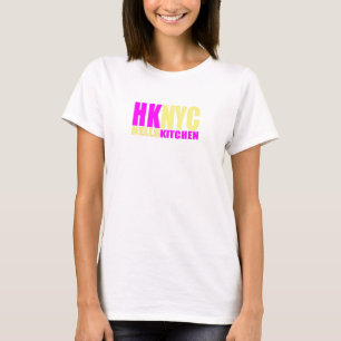 Camiseta Amarillo y rosa de HKNYC