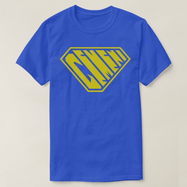 Camiseta Amarillo Zodiaco SuperEmpoderado de Yemen (Diseño del anverso)