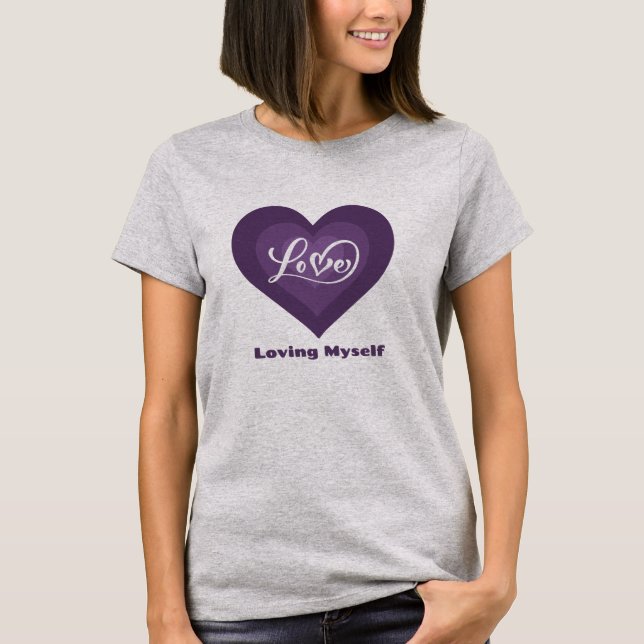 Camiseta Amarme a mí mismo amor (Anverso)