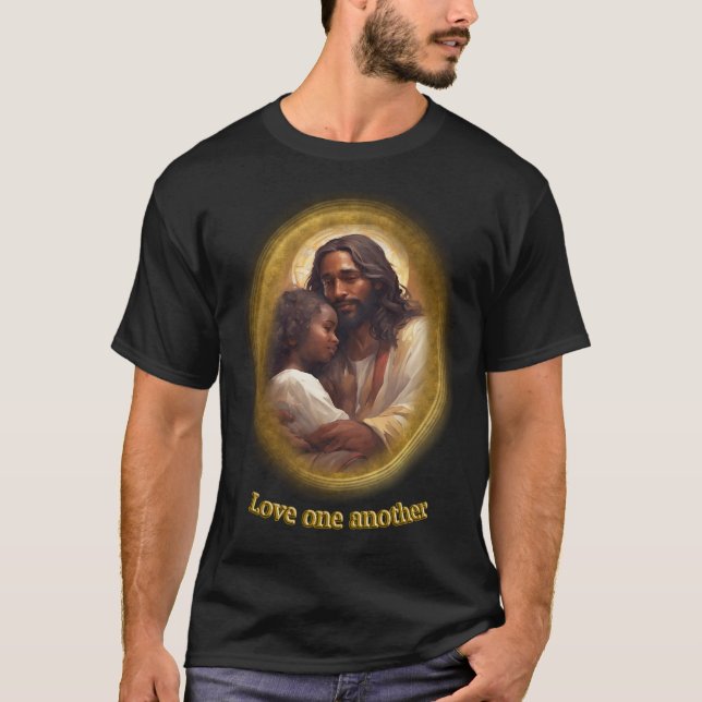 Camiseta Amarme el uno al otro como te he amado (Anverso)