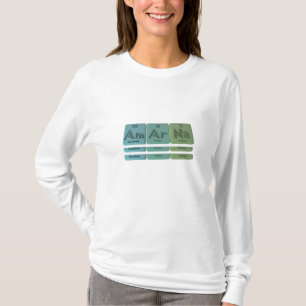 Camiseta Amarna-Ser-AR-Na-Americio-Argón-Sodio