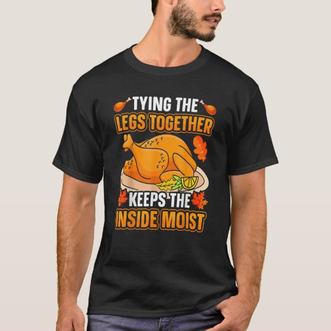 Camiseta Amarrarse las piernas juntas mantiene el interior  (Anverso)