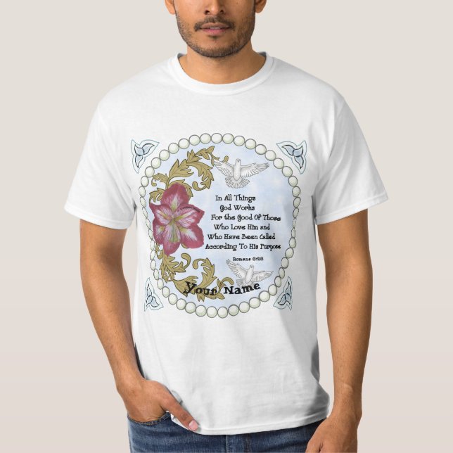 Camiseta Amaryllis Christian All Things (Anverso)