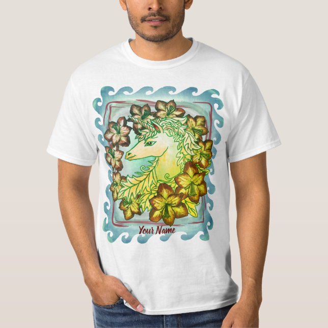 Camiseta Amaryllis Unicornio  (Anverso)