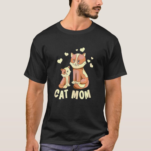Camiseta Amas A Las Mujeres Que Aman A La Madre De Gato Lad (Anverso)