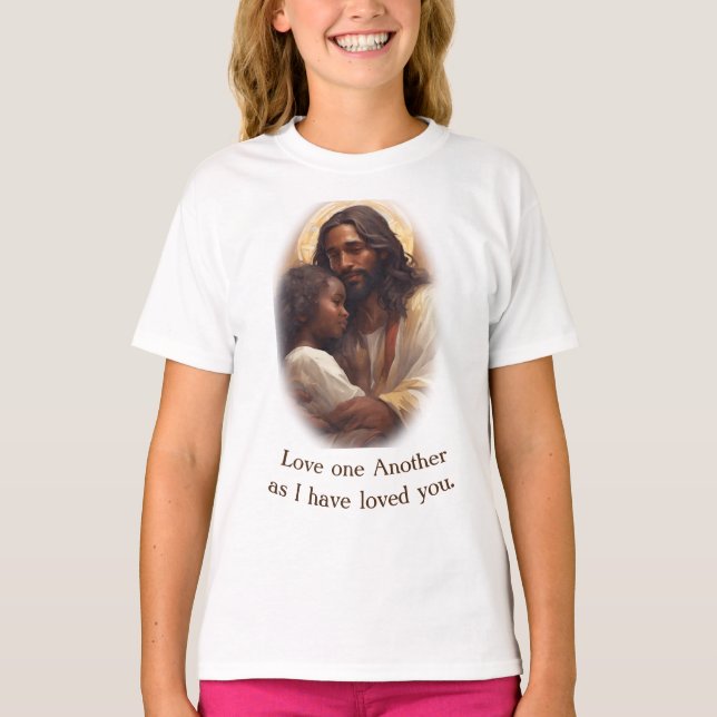 Camiseta Amas unos a otros y te amo (Anverso)