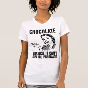 CAMISETA AMASA DE CASA RETRO EL CHOCOLATE NO TE PUEDE DEJAR
