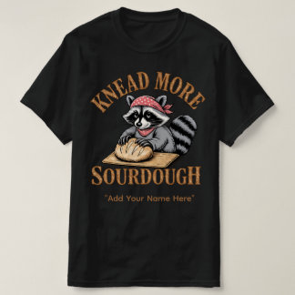 Camiseta Amasa Más Masa Madre, Payaso Mapache Pana