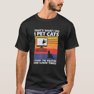 Camiseta Amaso Gatos Estudio El Clima & Sé Cosas Wea