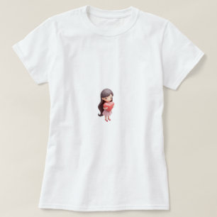 Camiseta Ámate a Ti Misma Primero Escritura de Corazón Boni