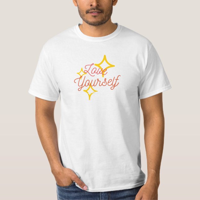 Camiseta ámate a ti mismo (Anverso)