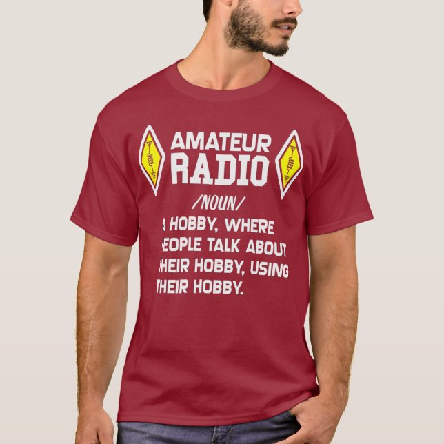 Camiseta Amateur Radio Lover - HAM (Anverso)